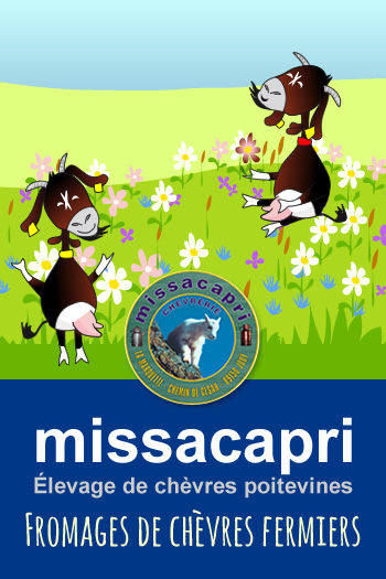 Logo chèvrerie Missacapri