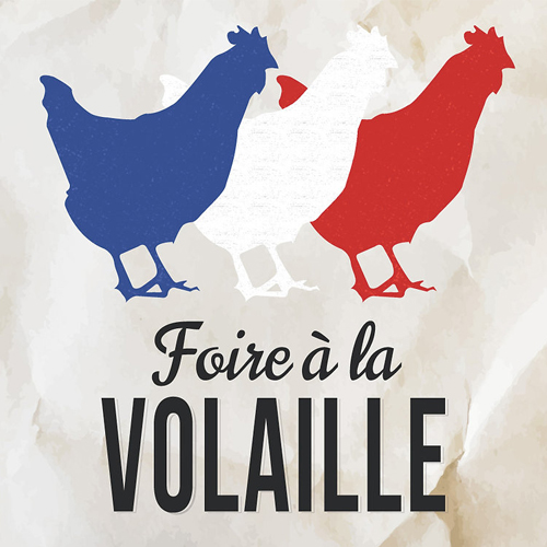 Affiche Foire à la Volaille
