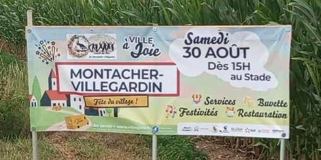 Affiche Fête du village