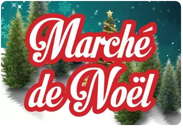 Affiche Marché de l'Avent