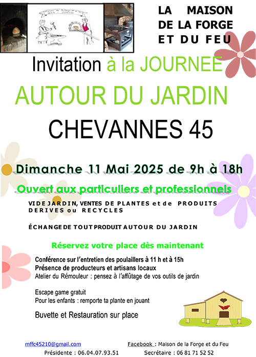 Affiche Journée autour du jardin