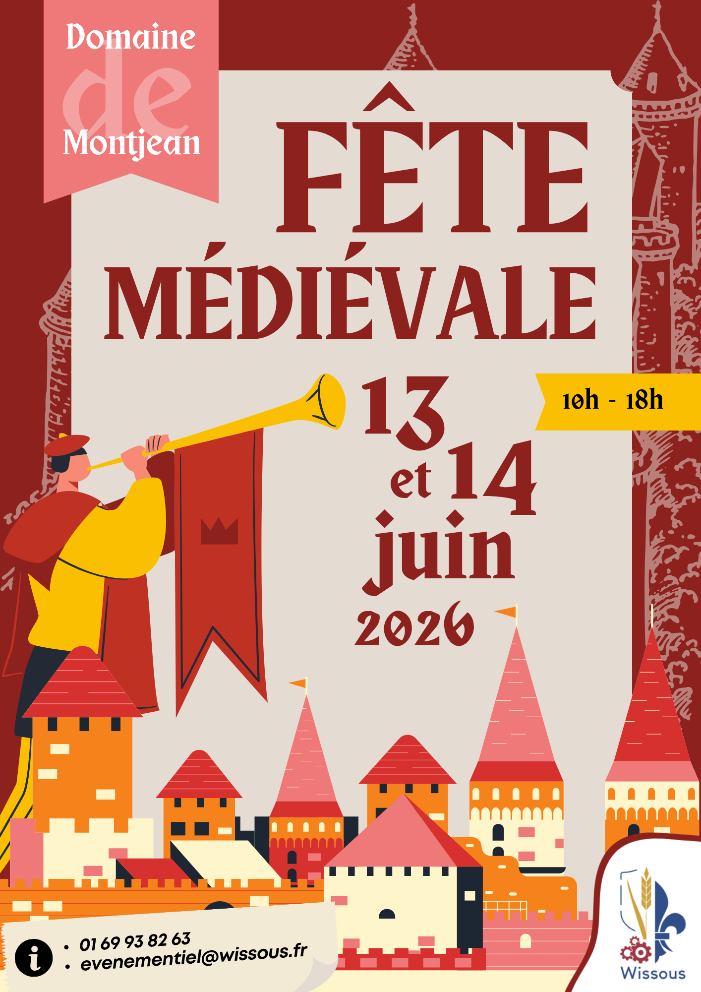 Affiche Fête médiévale